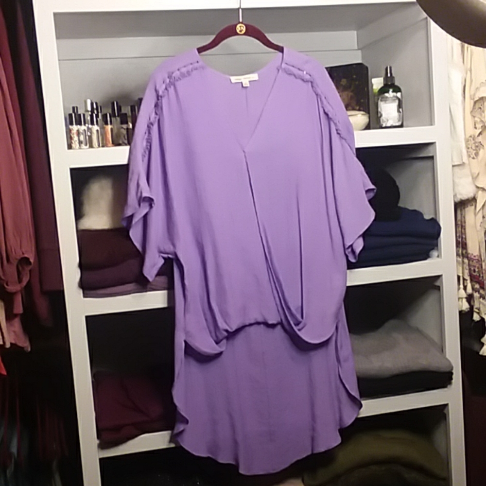 Indigo Thread Co Blousy Lavender Tunic